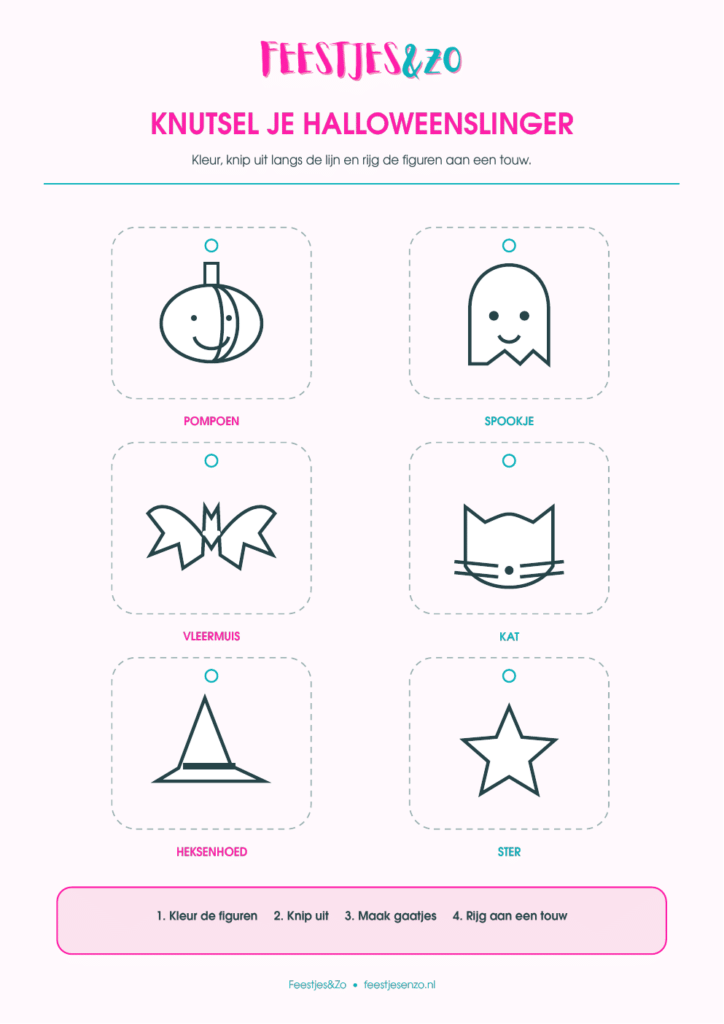 halloween slinger feestjes en zo 1
